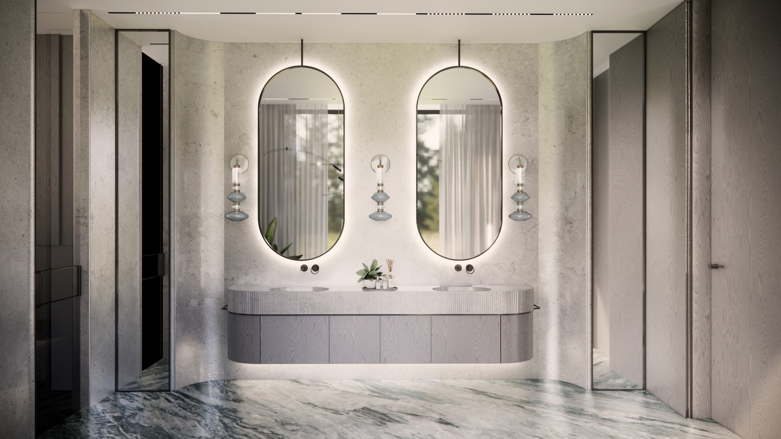 łazienka master Projektowanie wnętrz Warszawa