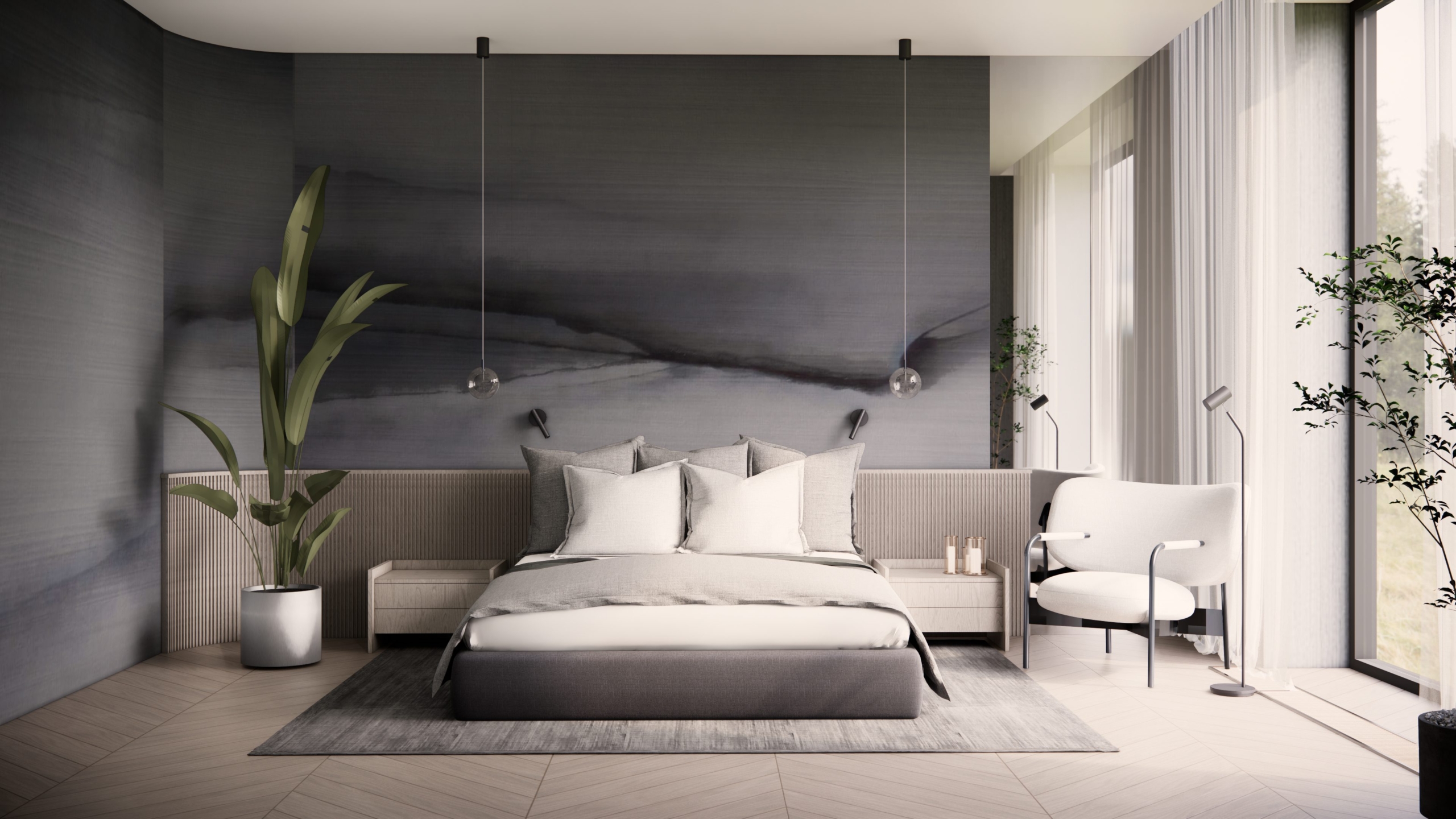 sypialnia córki Projektowanie wnętrz Warszawa