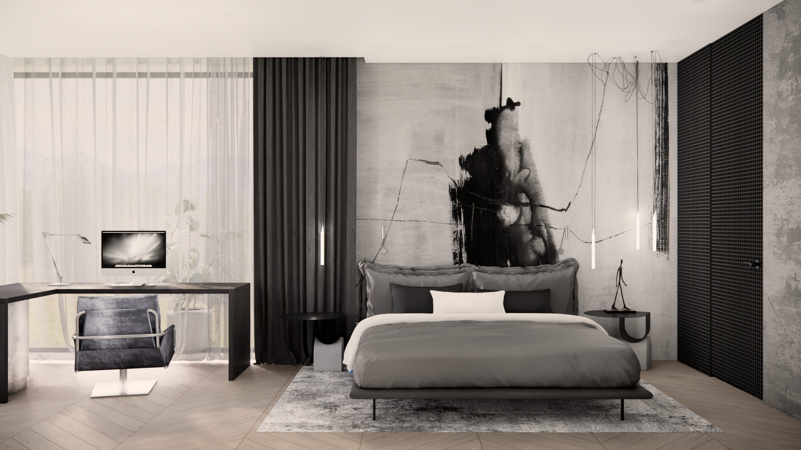 sypialnia syna Projektowanie wnętrz Warszawa